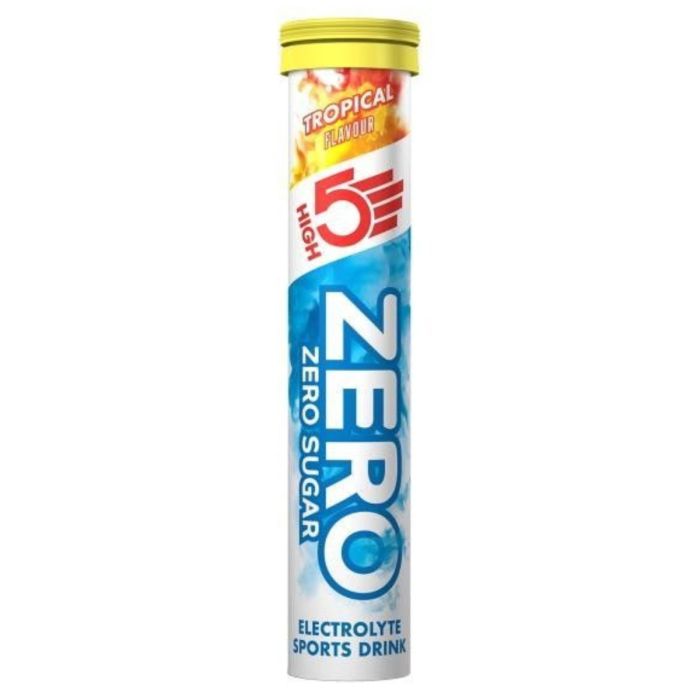 High5 Unisex Elektrolytter Zero Tropical Hvid