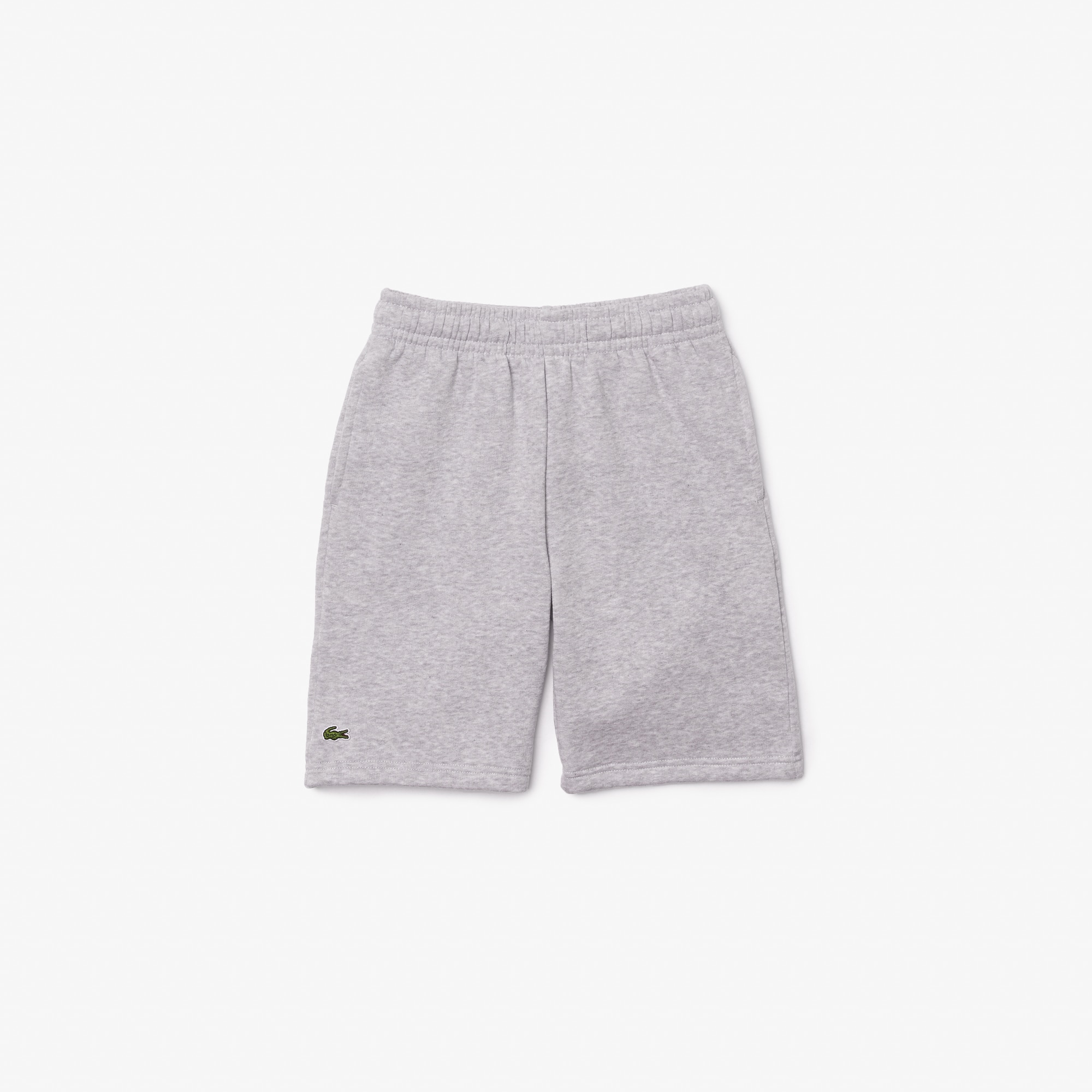 Short enfant Lacoste en molleton gratté de coton biologique Pantalons & Shorts - Gris - Lacoste - Enfant