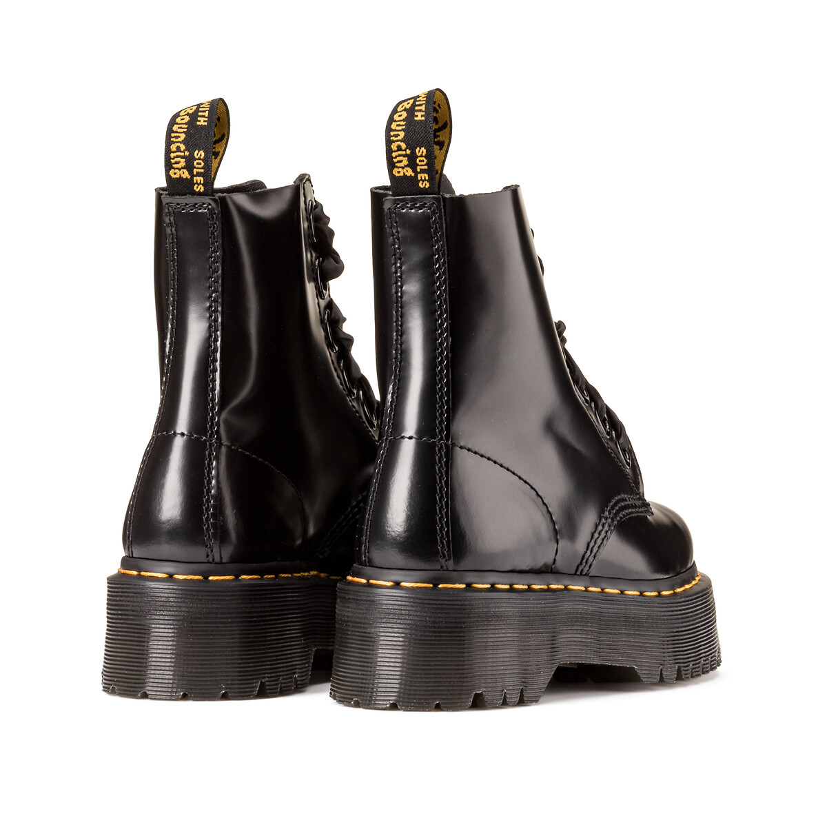 DR. MARTENS<br>Botas de couro com plataforma Buttero Molly