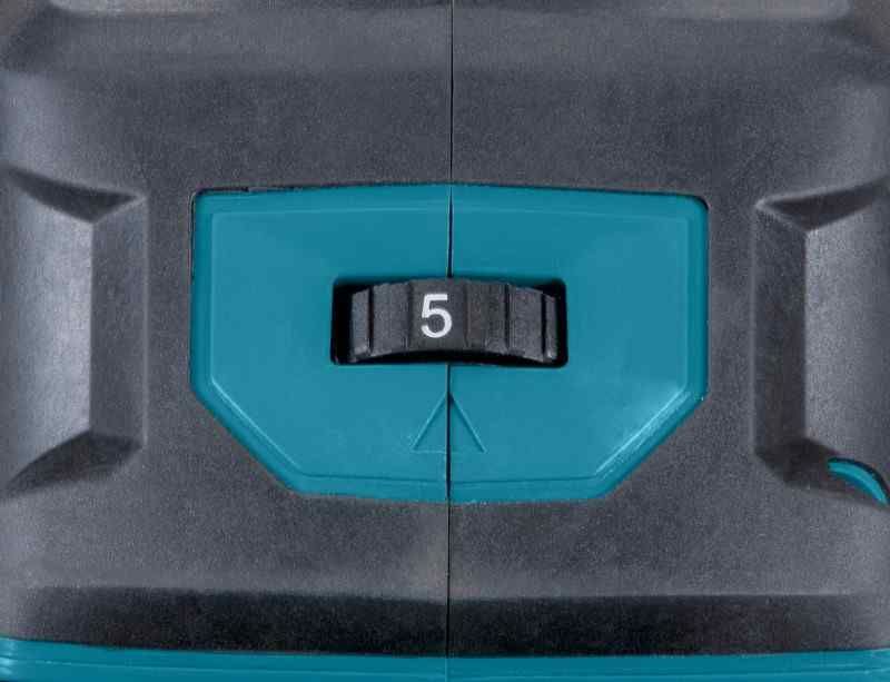 Makita GA023GZ 40V Max Haakse slijper 125 mm zonder accu en lader met vastzetschakelaar