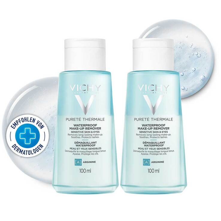 Vichy Purete Thermale Augen Make-up Ent.wasserf.DP, 2X100 ml