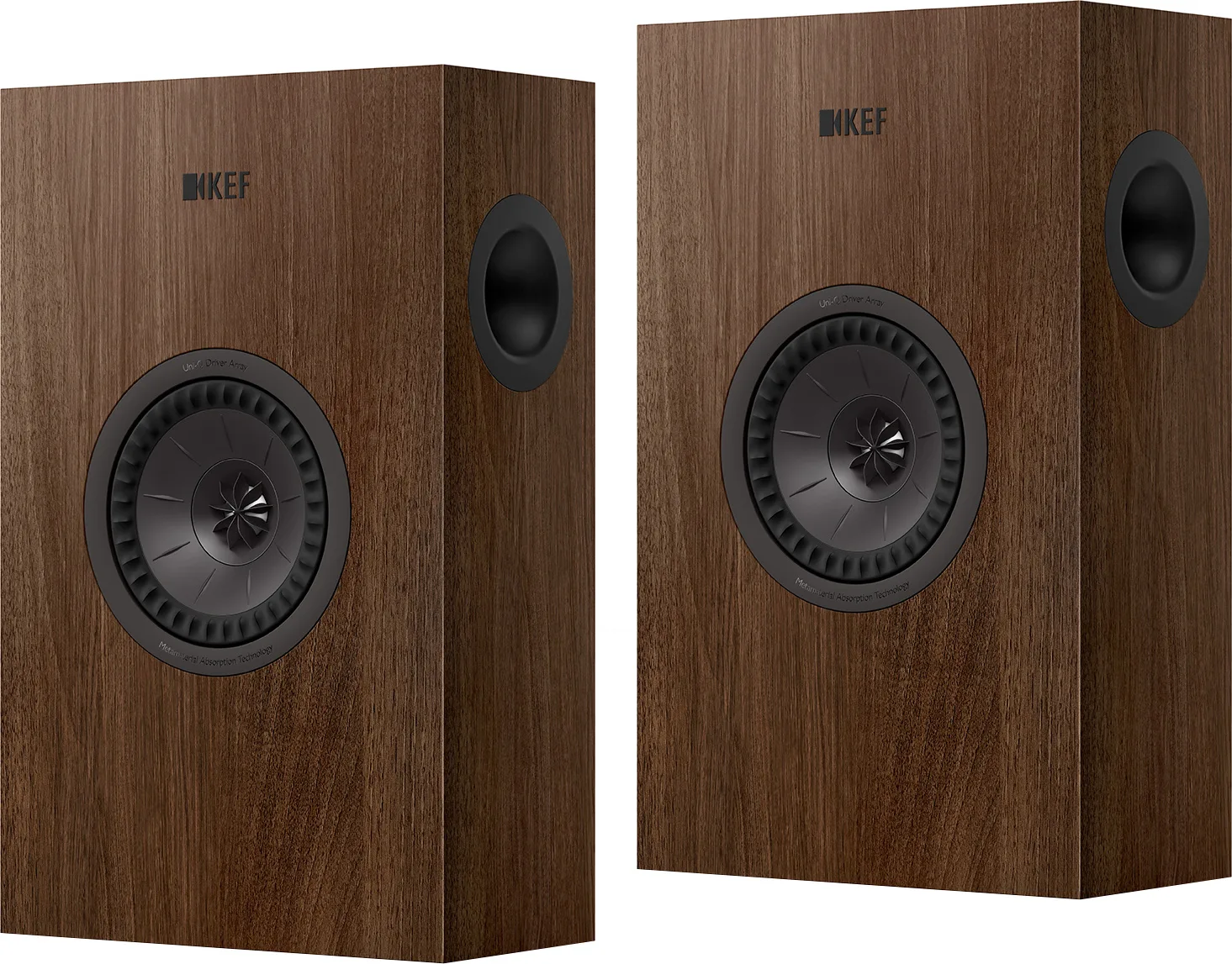 KEF Q4 Meta Noyer (la paire) Enceintes murales