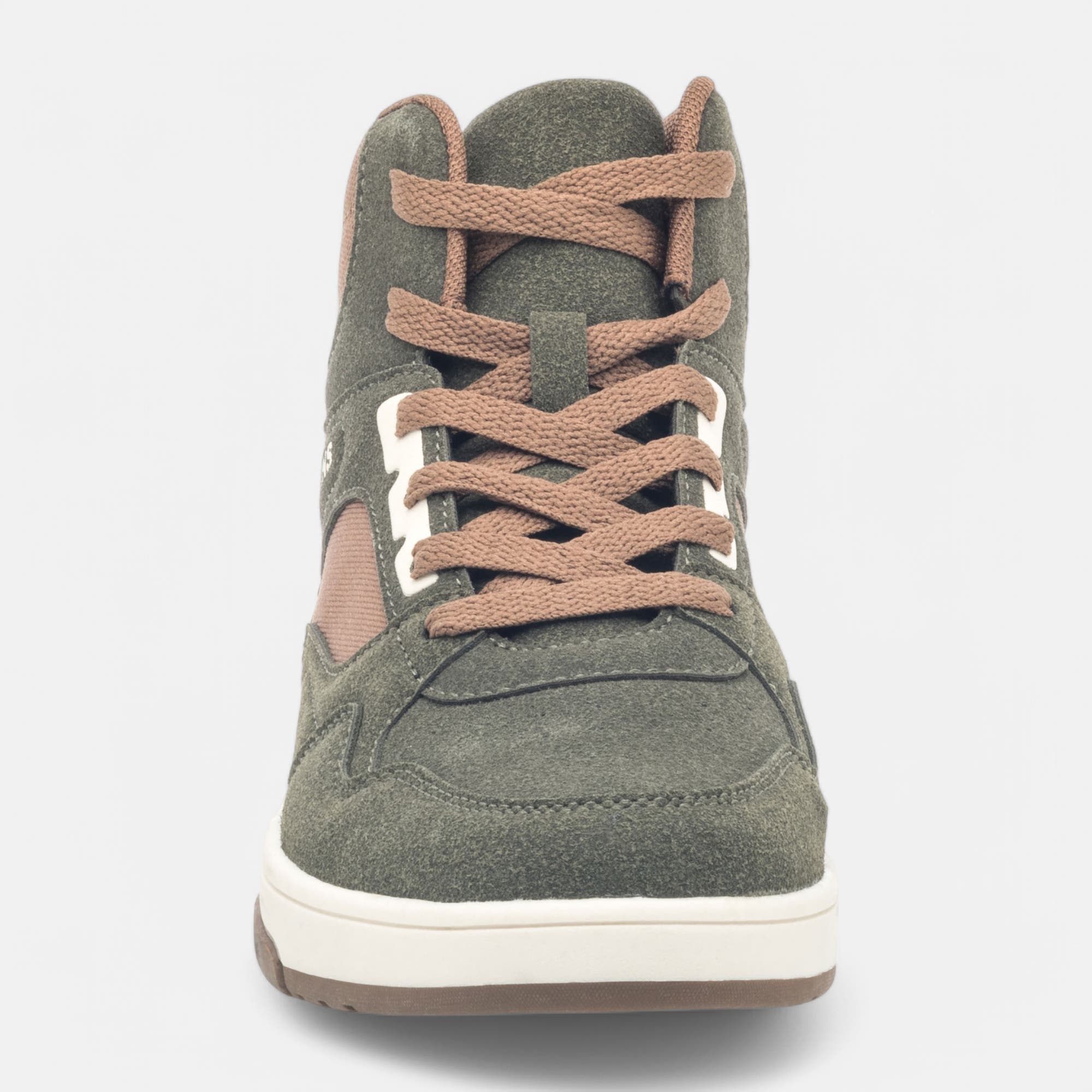 Baskets hautes Garçon kaki