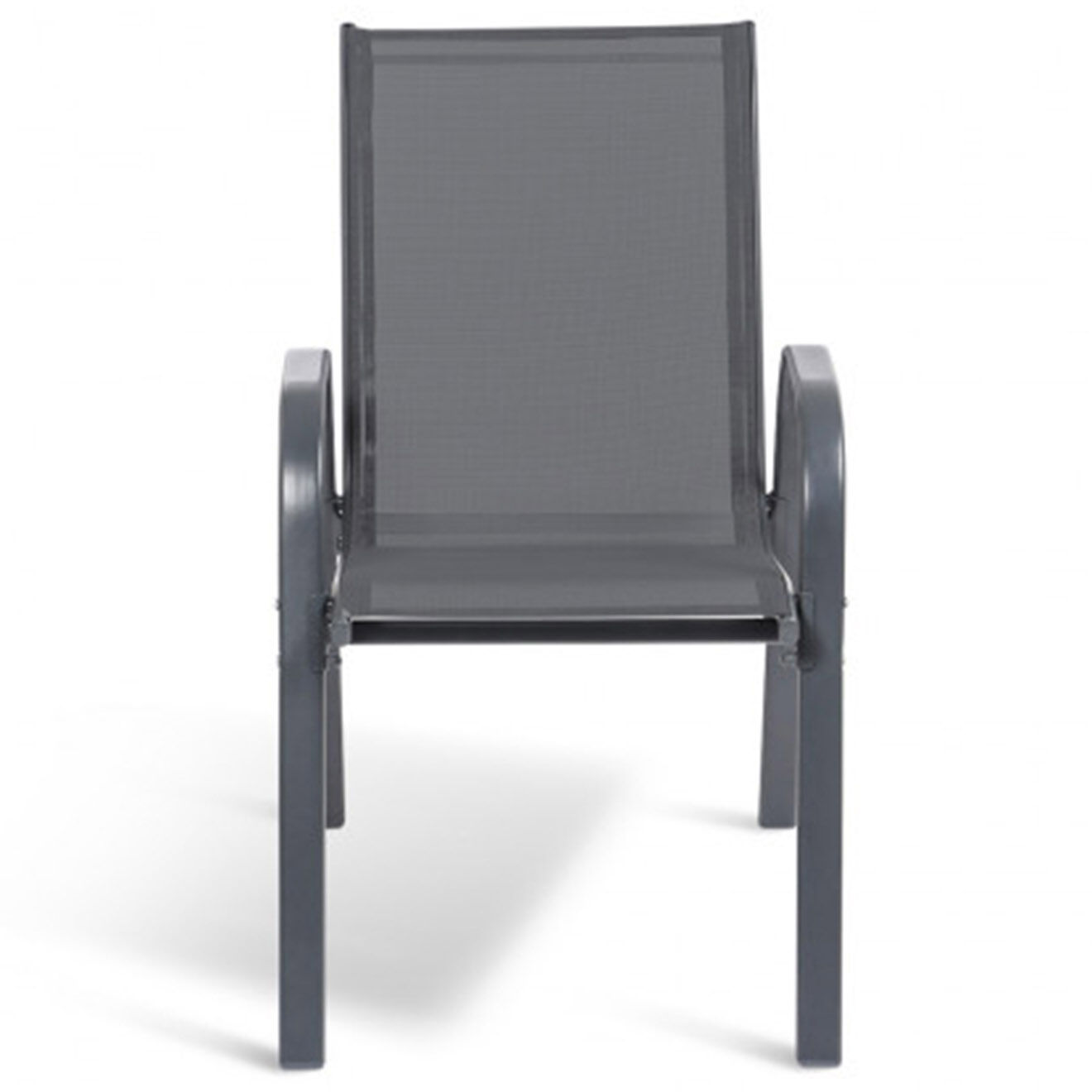 Pratik Garden 4 Chaises de jardin multicolores -51.5x68x84 cm