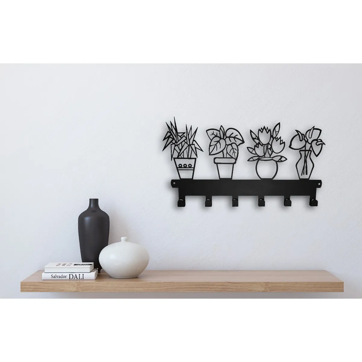 Porte-Manteau Murale Fleur 14 - EPIKASA