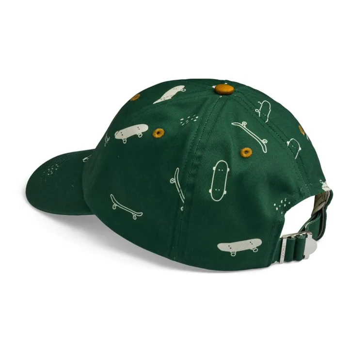 Liewood Casquette Coton Bio Danny | Vert foncé