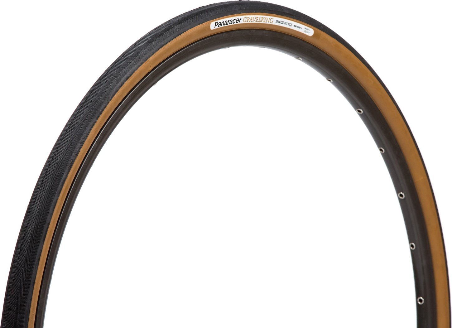 Panaracer Gravelking Slick Foldedæk 700x38c Sort/Brun