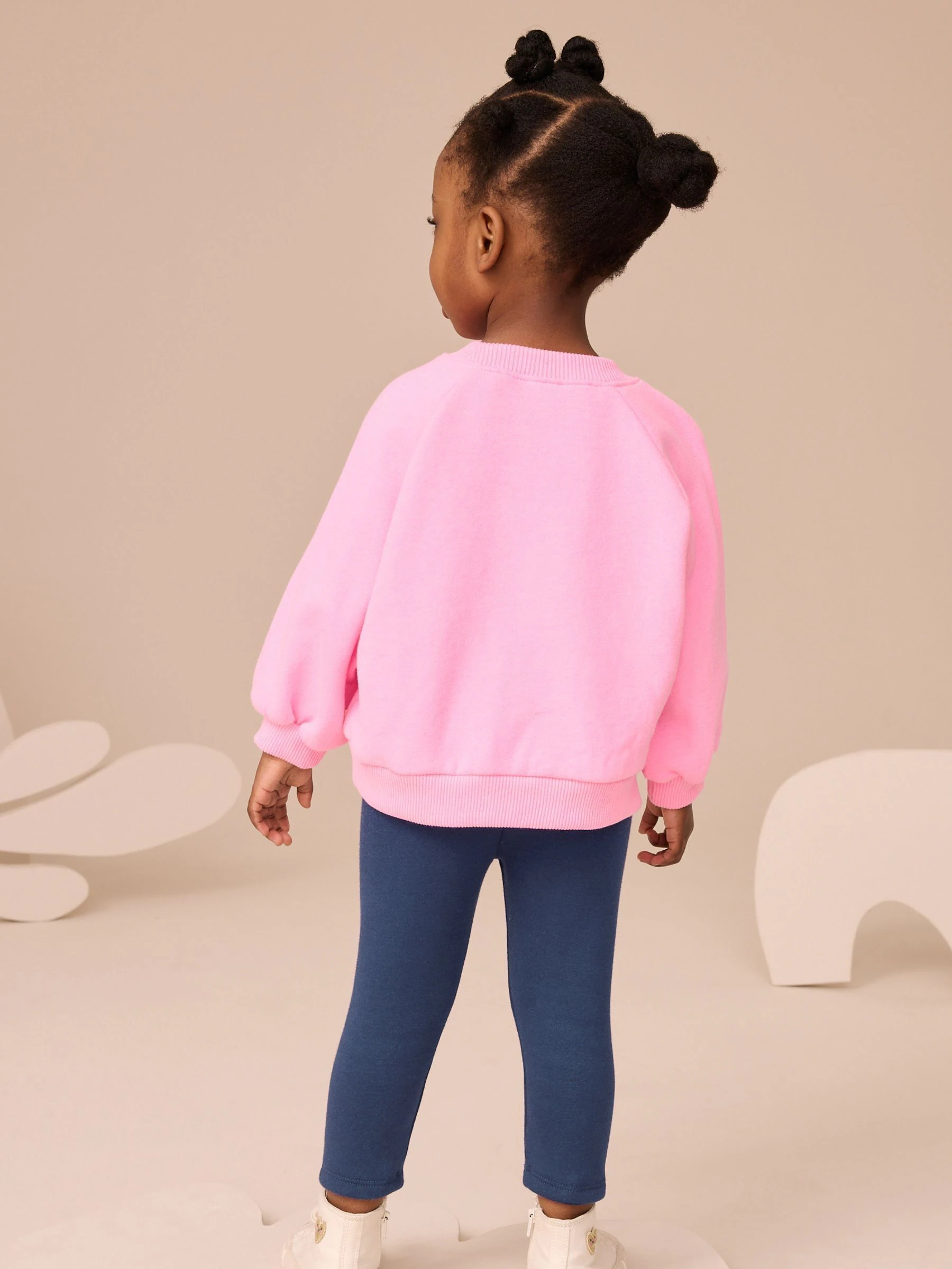 Marineblauw - Behaaglijke legging (3mnd-7jr)