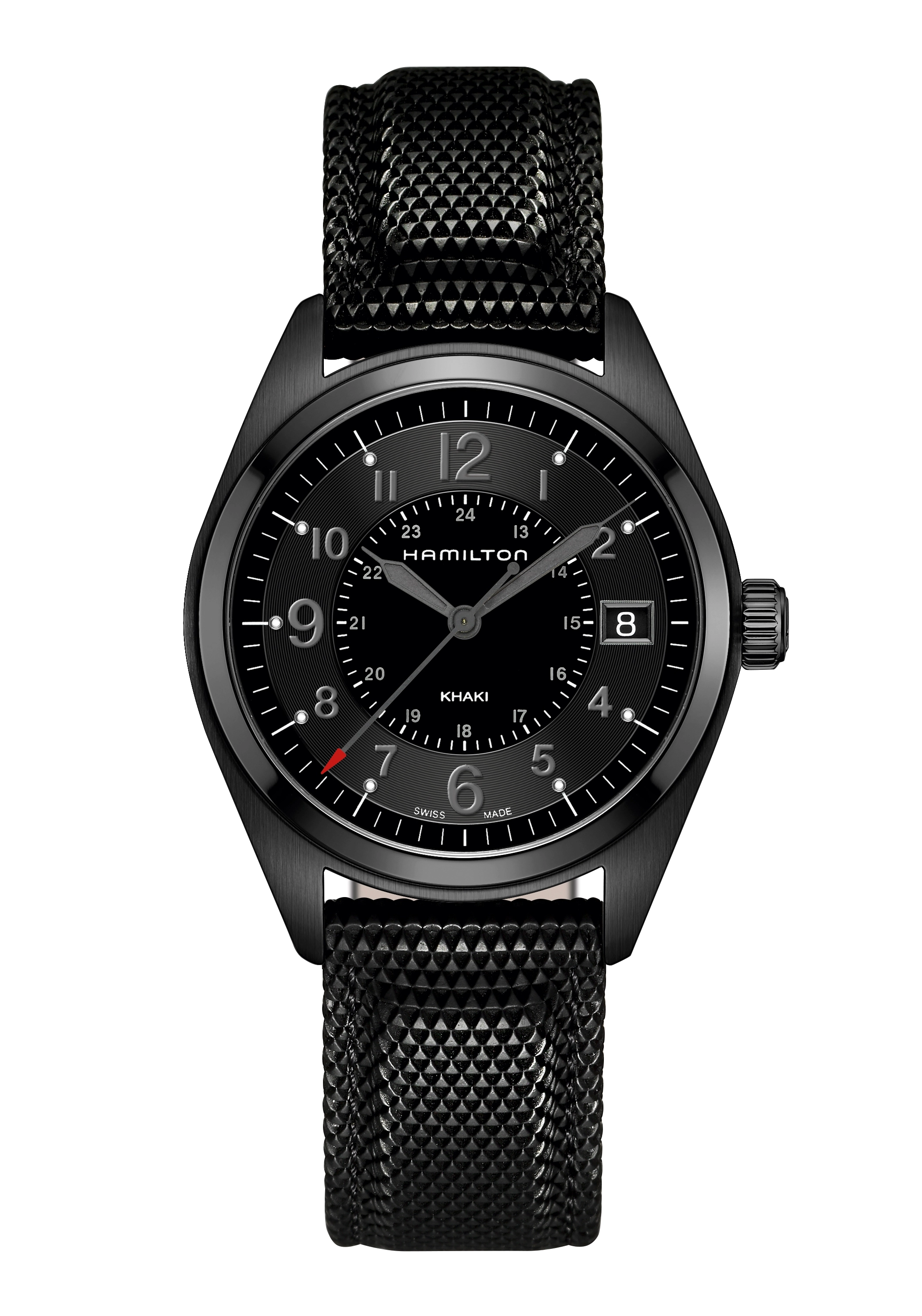 Hamilton Khaki Field Full Black Herrenuhr H68401735