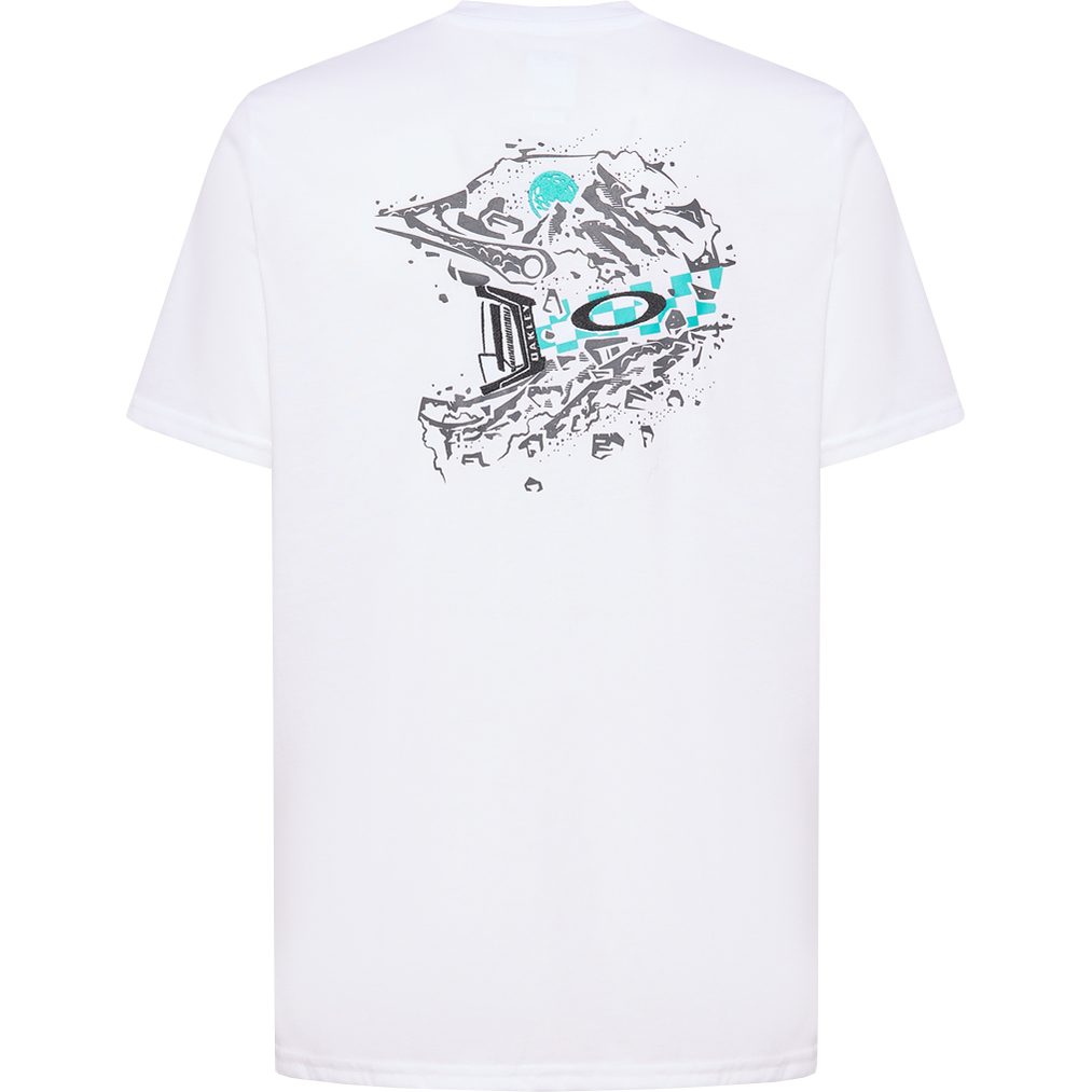 Oakley Finish Line Crew T-Shirt Herren weiß