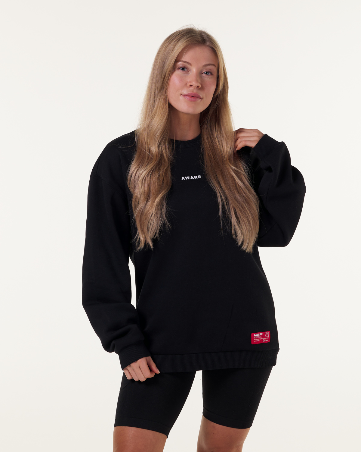 AWARE Crewneck Black