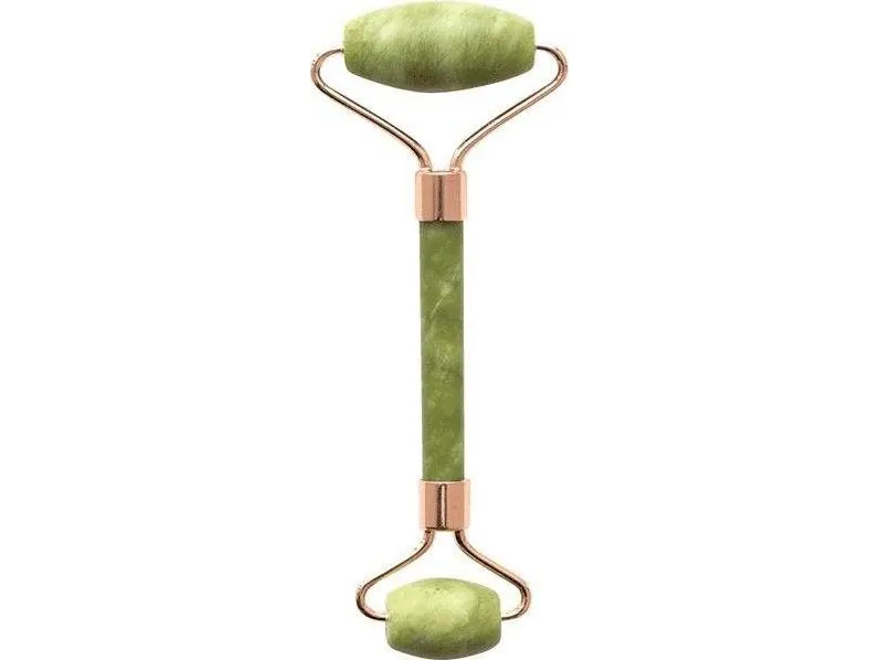 Fluff FLUFF_Face Roller facial massage roller Green Jade