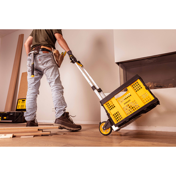 Stanley opvouwbare steekwagen FT509 met vouwkrat