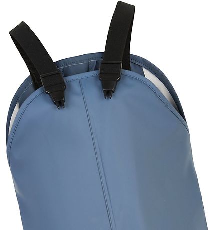 CeLaVi Regenhose. Träger - Recyceltes PU - China Blue m. Träger