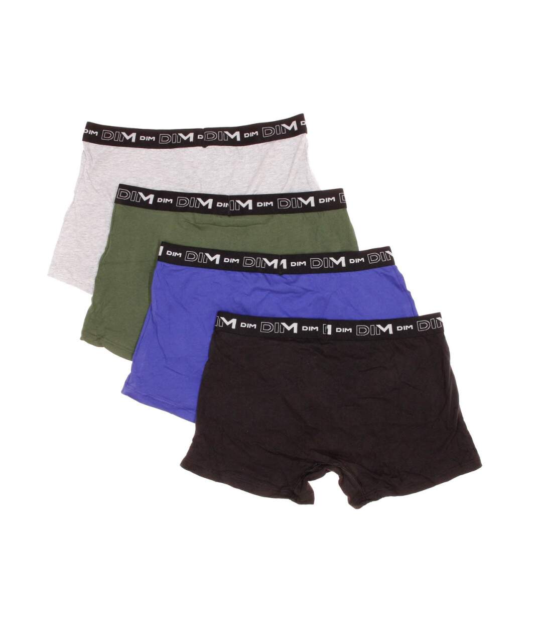 X4 Boxers Noir/Bleu/Vert Homme DIM D6596
