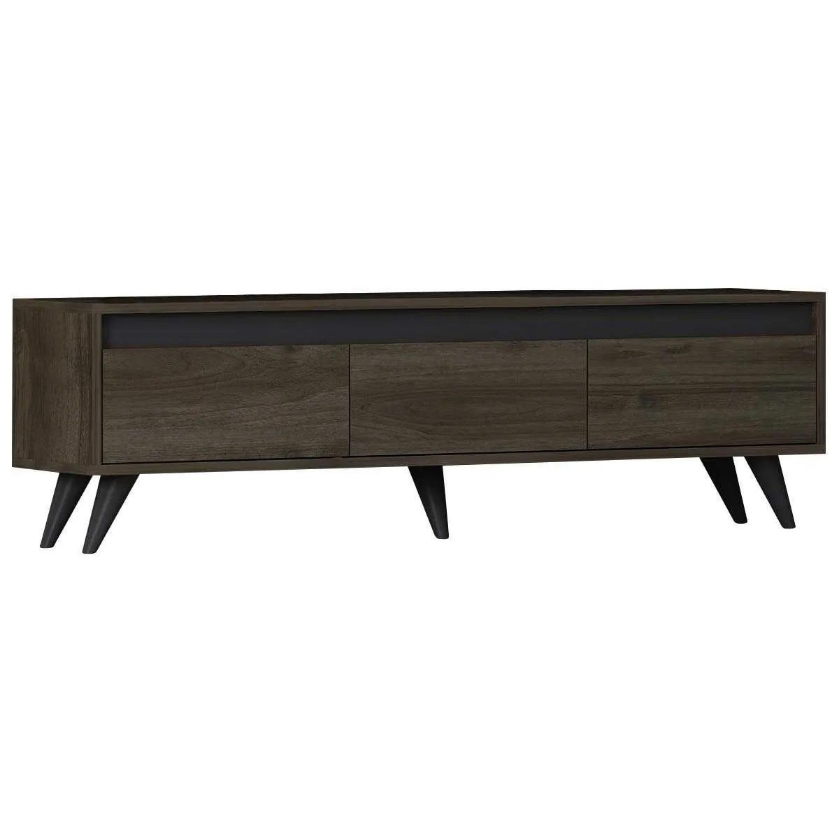 Hanah Home Meuble TV Century - Noyer