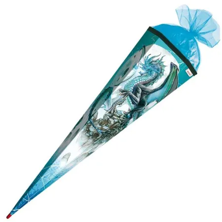 Roth Schultüte Eisdrache, 85cm 6-eckig