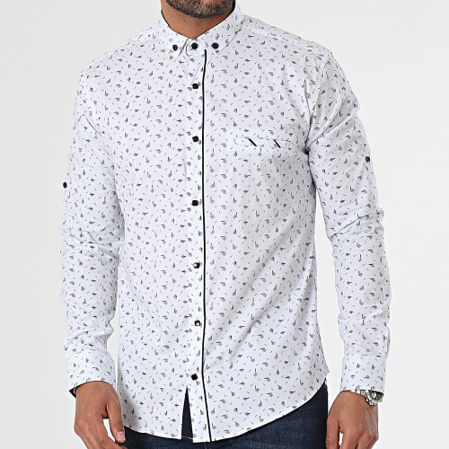 Chemise Manches Longues Blanc