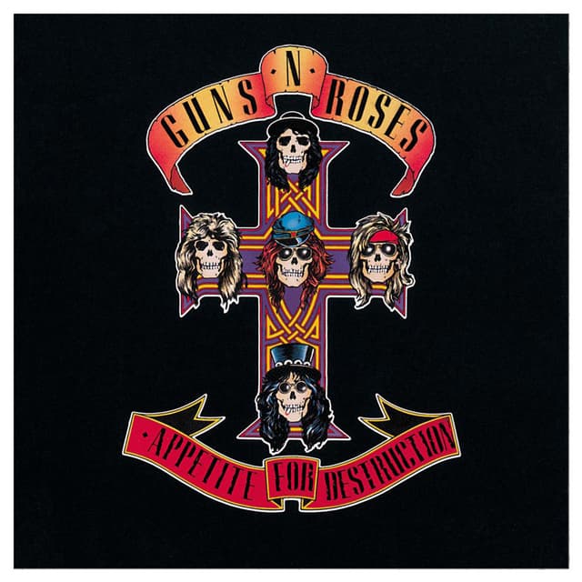 Guns N' Roses ‎– Appetite For Destruction (LP)