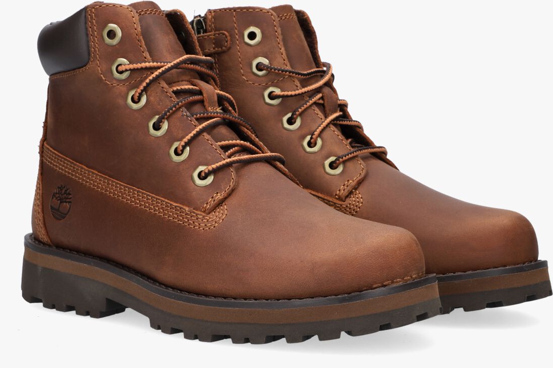 TIMBERLAND cognac timberland veterboots courma kid traditional 6in