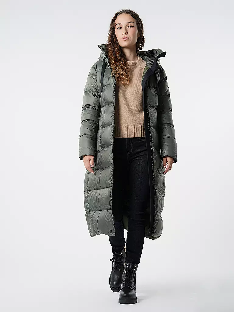 PEUTEREY Daunensteppmantel NUNKI olive