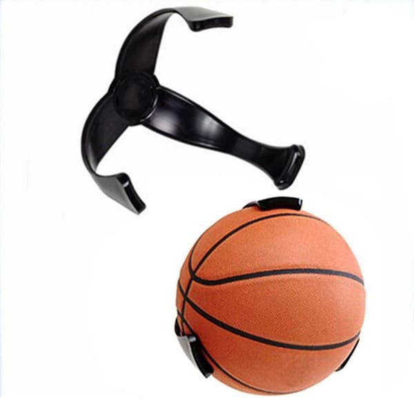 Veggholder for ball - sort - plast