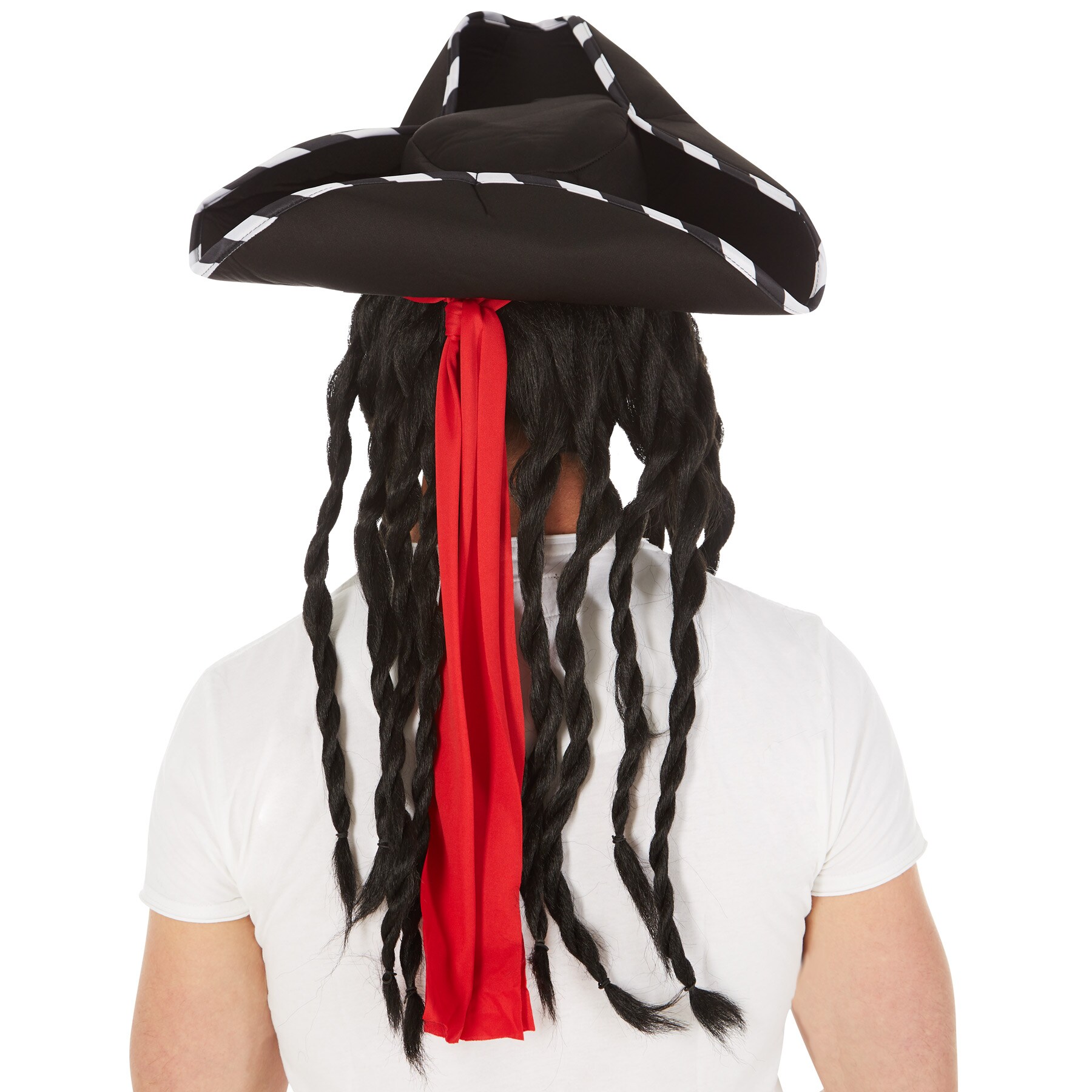 tectake® Perücke Kapitän Jack