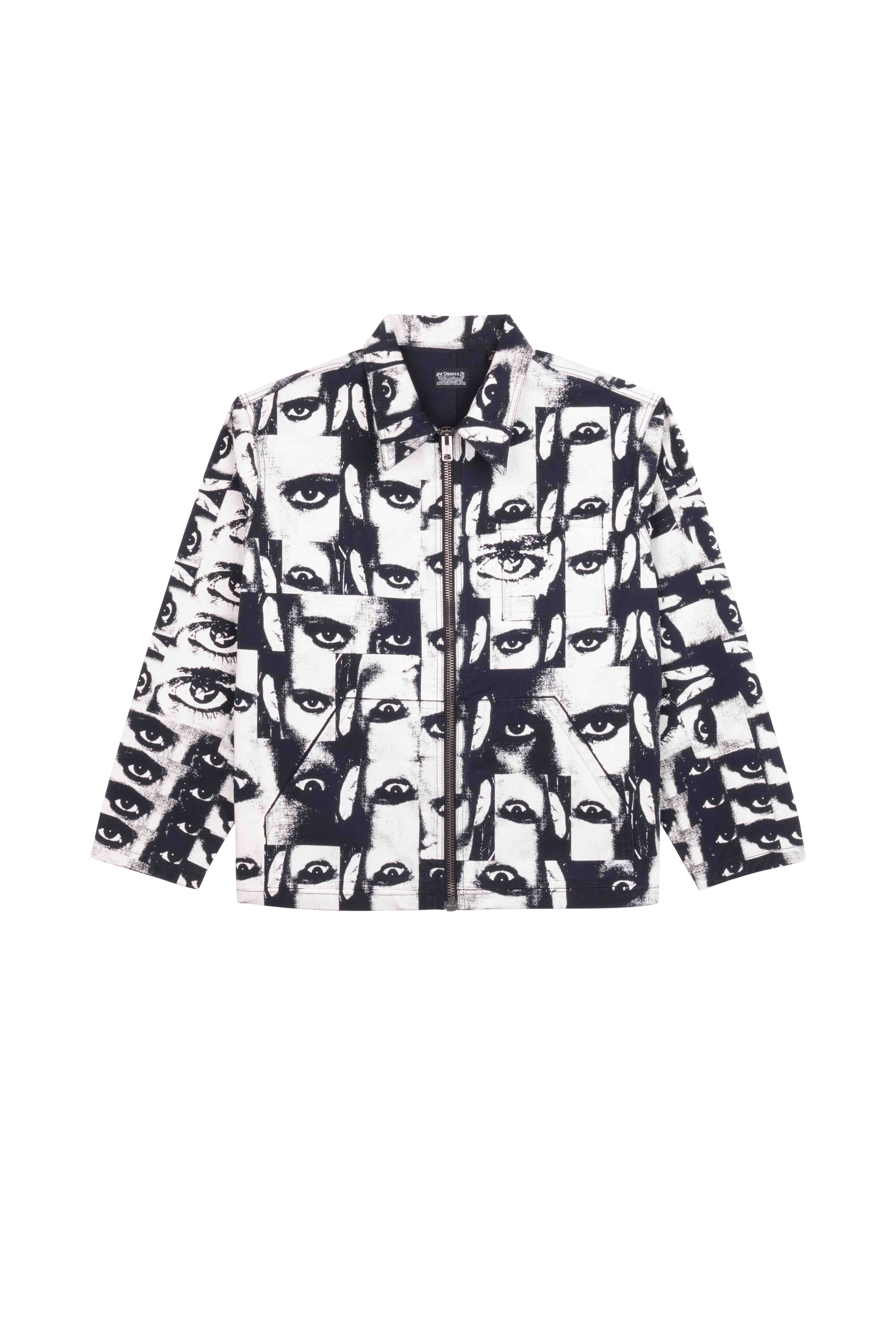 LEVI'S Veste SKATE GARAGE JACKET x ROEMELLO UGALE Blanc