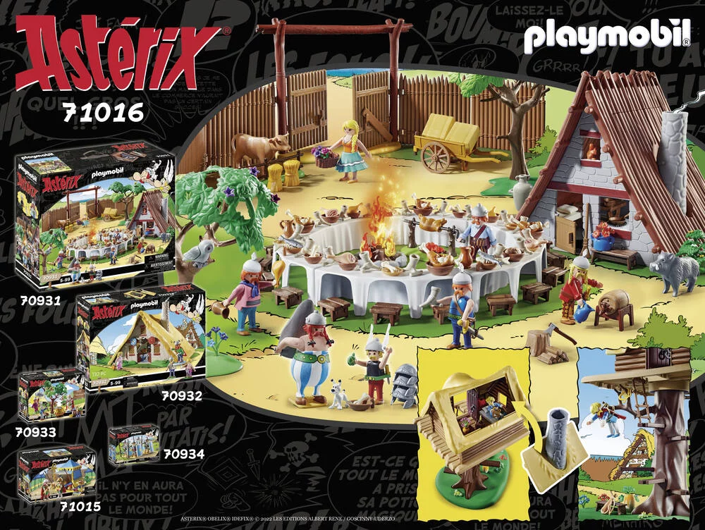 ASTERIX : LA HUTTE D'ASSURANCETOURIX - 71016