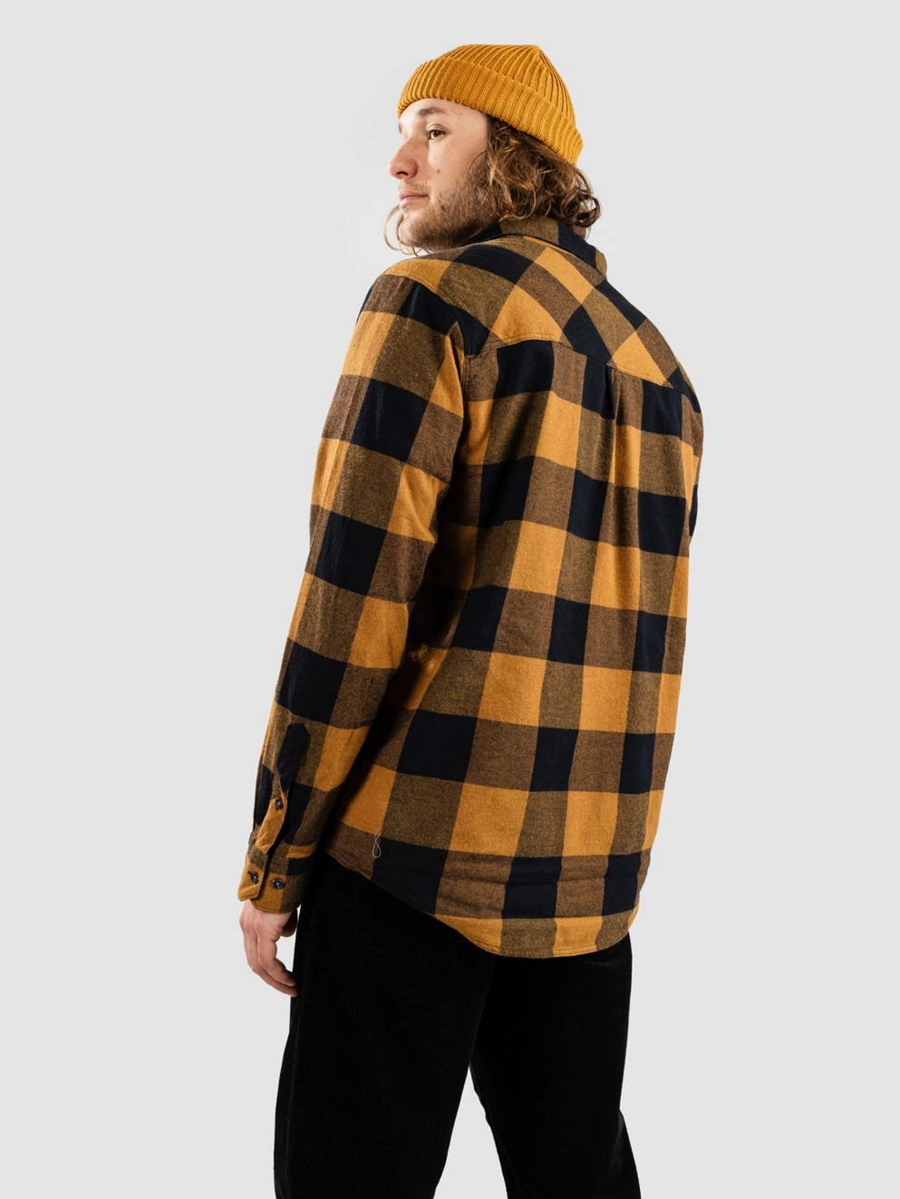 Dravus Travis Flannel Shirt light/pastel brown