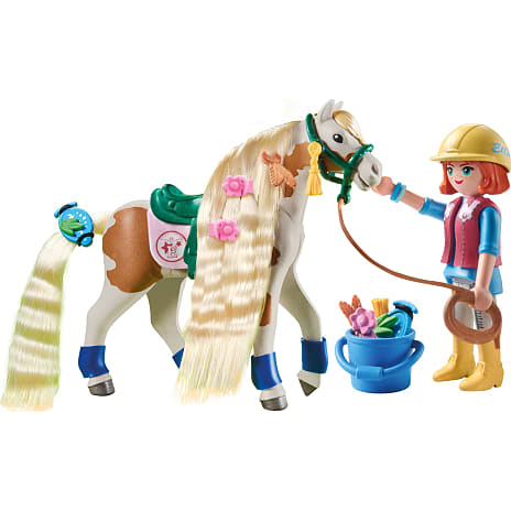 Playmobil Ellie med hest 71639