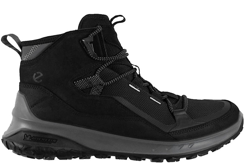 ECCO ULT-TRN M BLACK VINTERSTØVLE I SORT TEKSTIL