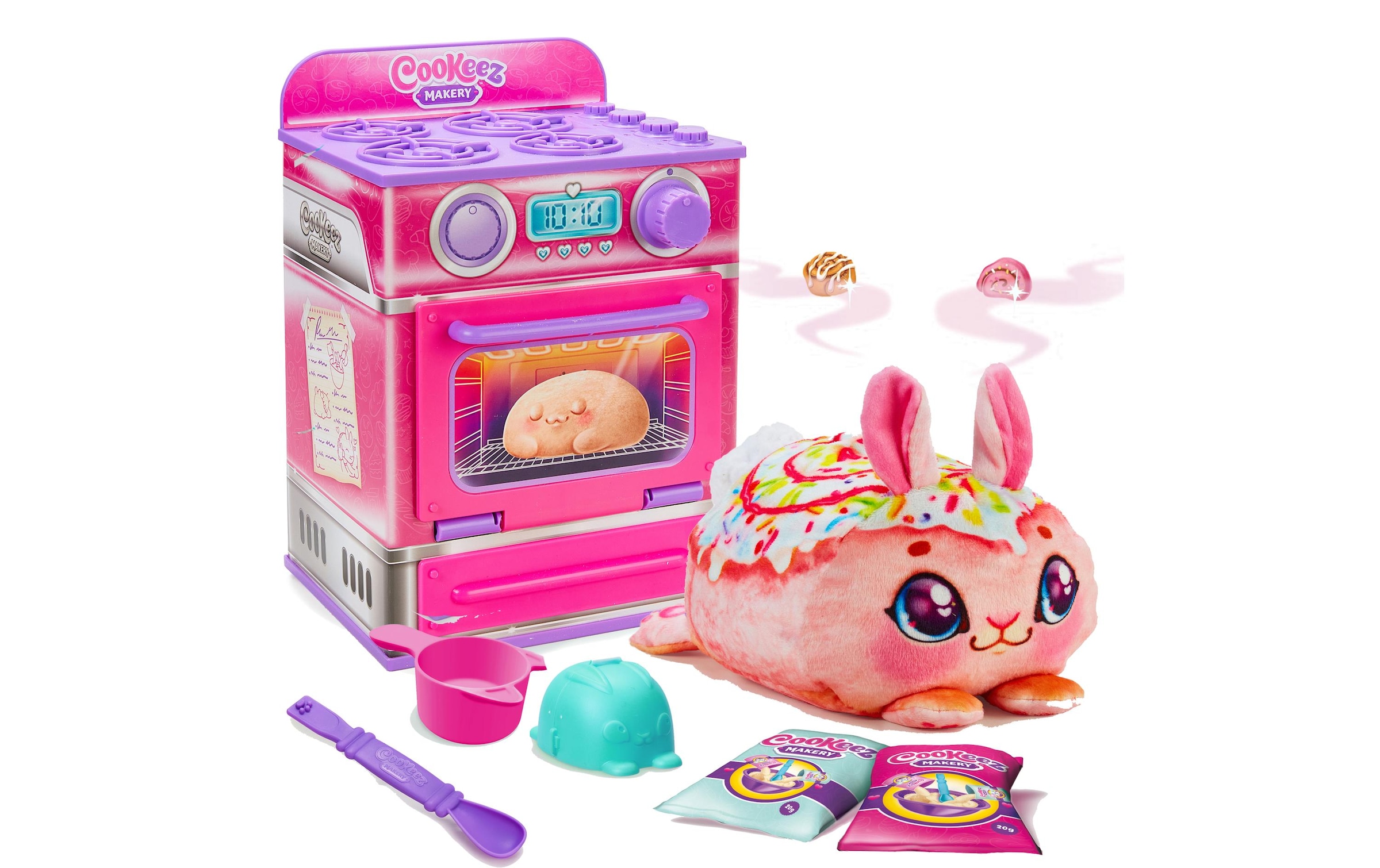 Moose Plüschfigur »Cookeez Makery Ofen aqua Zimt assortiert«
