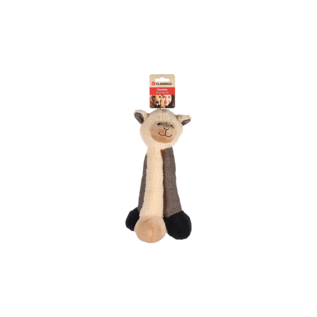 Peluche Leggy Flamingo pour chien