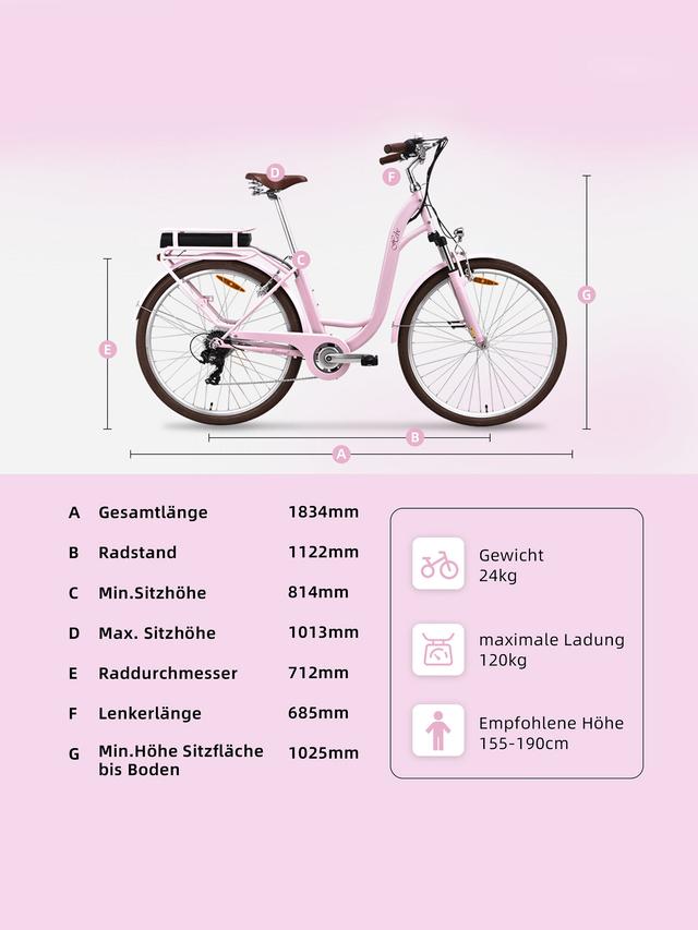 E-Bike Hebe – komfortabel & stilvoll fahren
