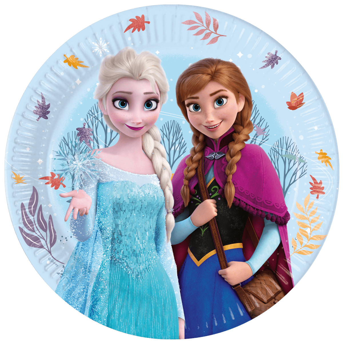Frozen Borden 23cm 8st
