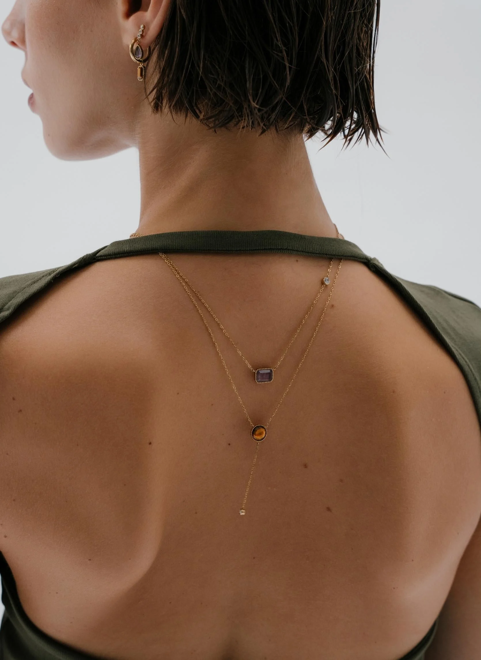 THEMIS - Collier chaîne themis | Blanc