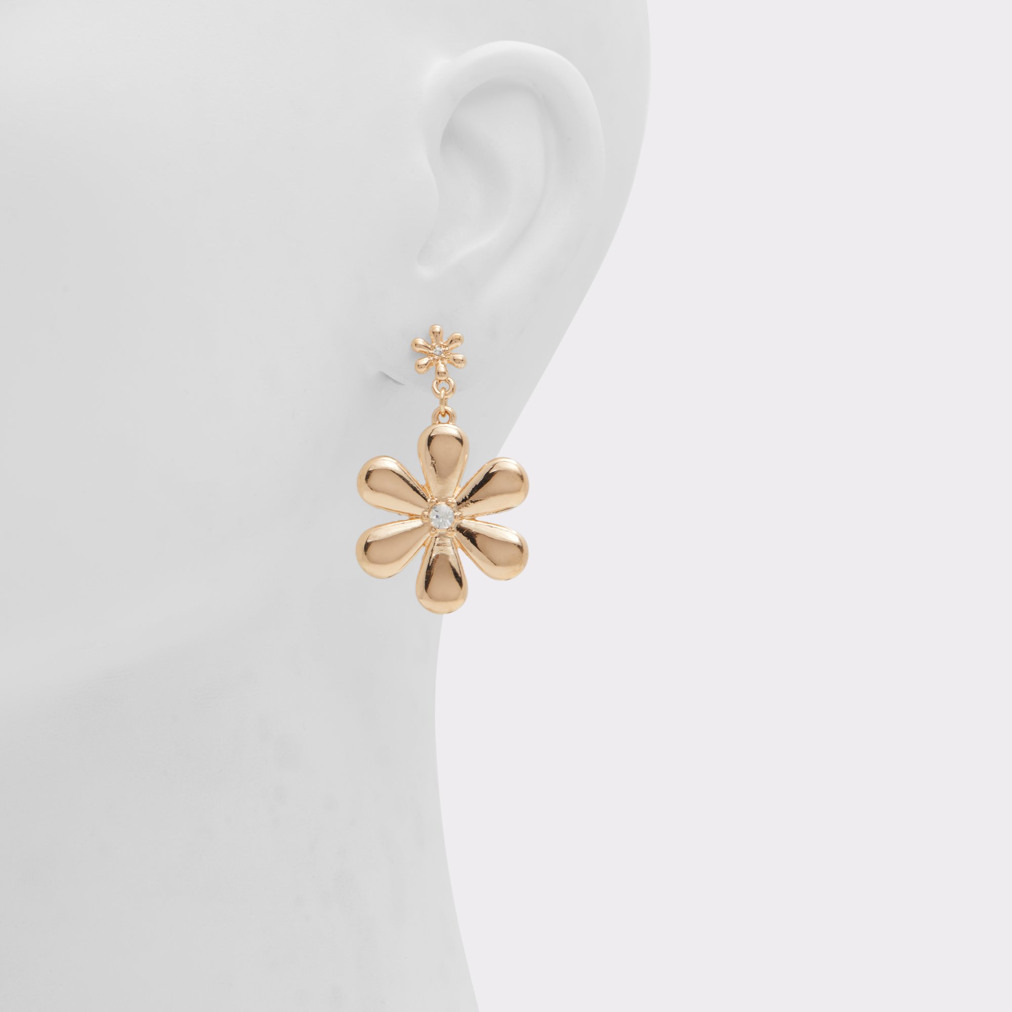 Taloldar Gold-Clear Multi Women Earrings