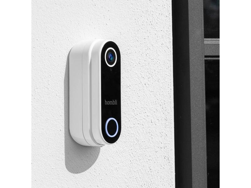 hombli Smart Doorbell Pack, Weiss Hombli Smart Doorbell 2 und Hombli Chime 2 Türgong