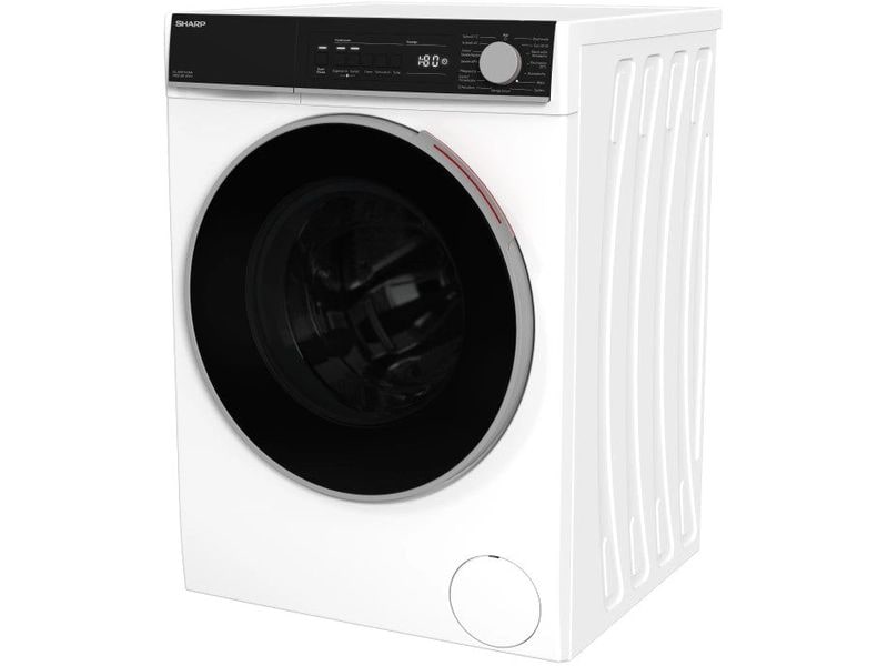 Sharp Waschmaschine ES-NFB914CWA-DE Links Frontloader mit 9 kg Ladekapazität