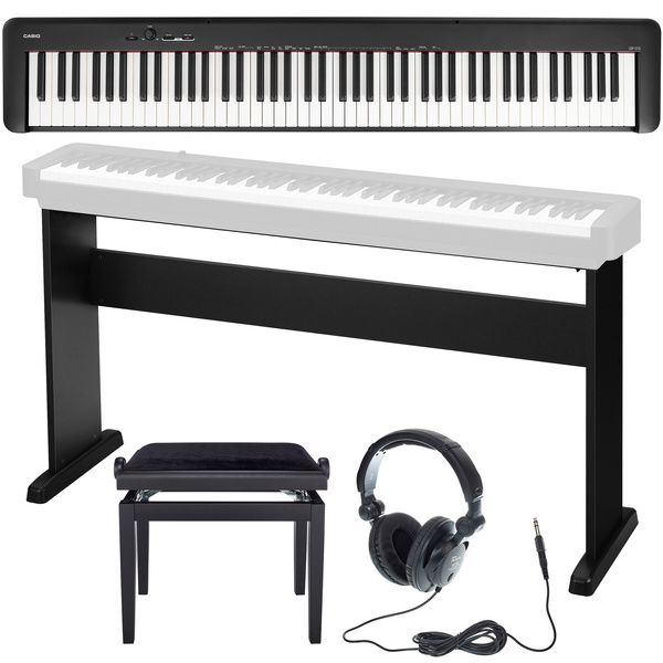 Casio CDP-S110 BK Deluxe Bundle