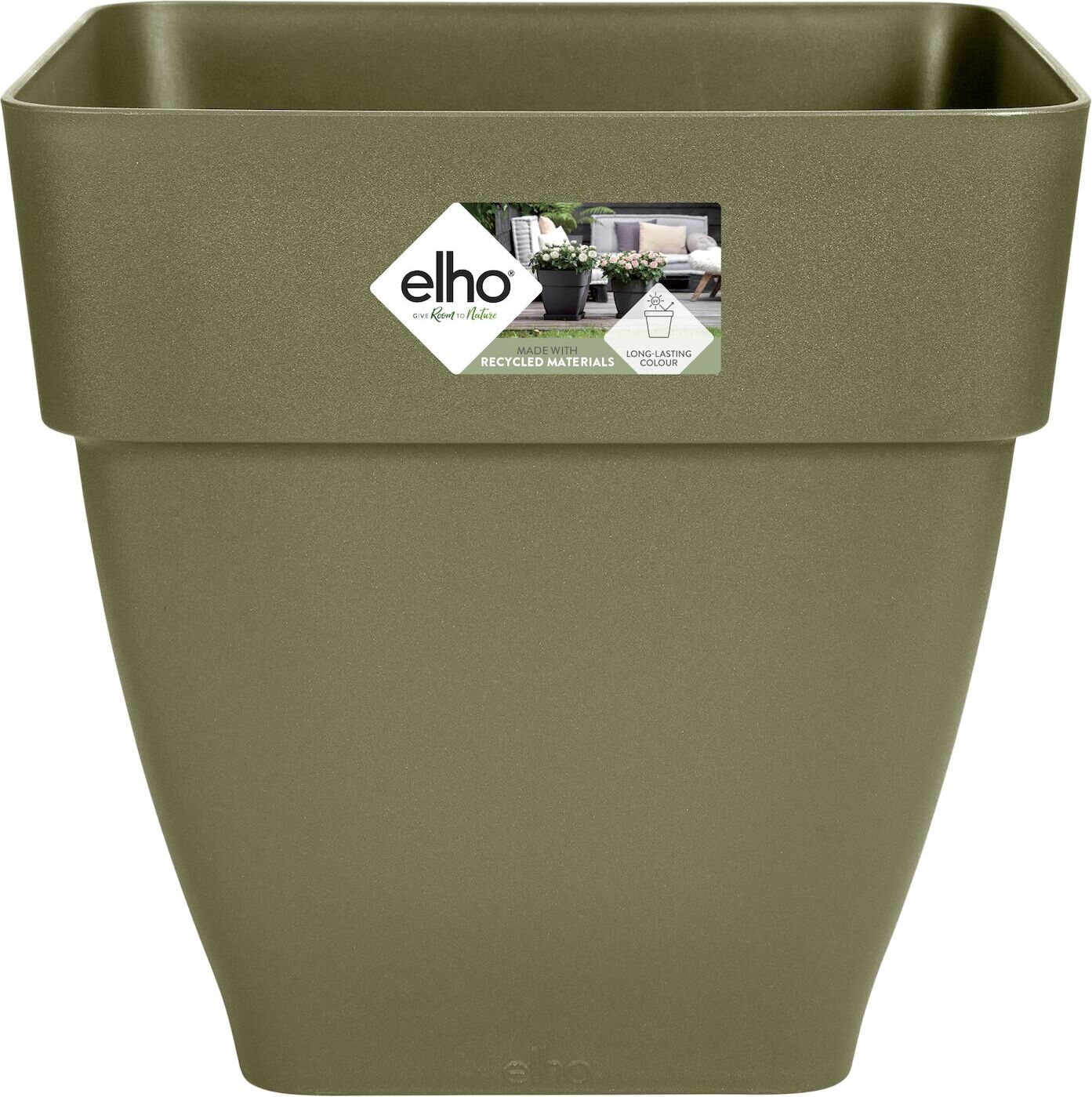 Elho bloempot Vibia groen 30 x 30 x 29 cm