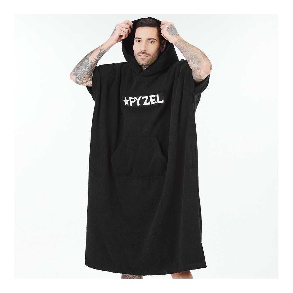 After Essentials PYZEL - Poncho noir