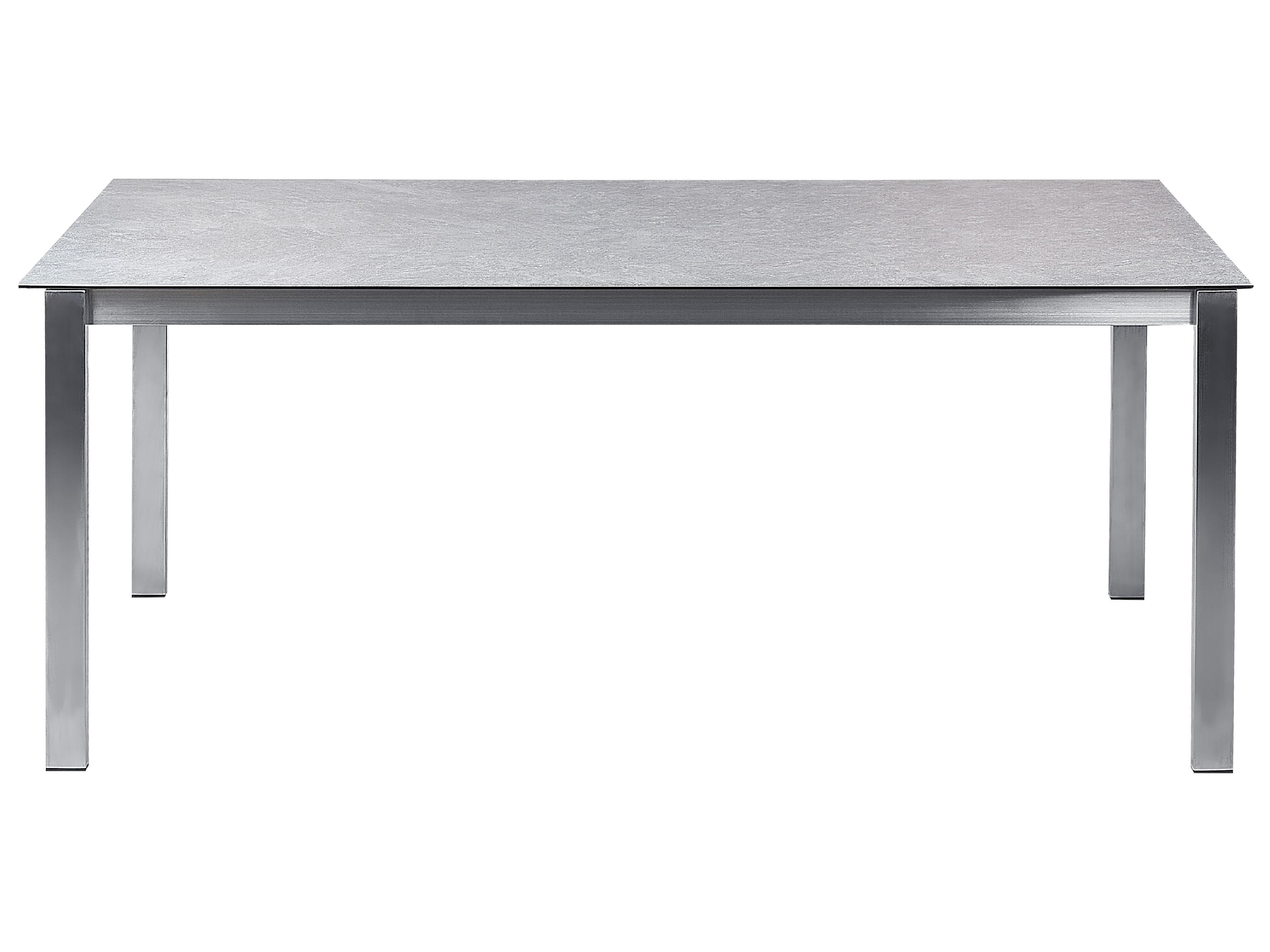 Tuinset 4-zits COSOLETO Veiligheidsglas Grijs