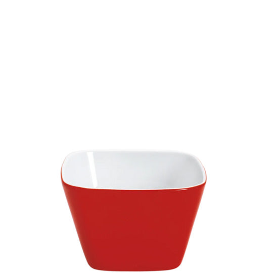 KAHLA Abra Cadabra kleine Schale eckig 6x6 cm cherry red