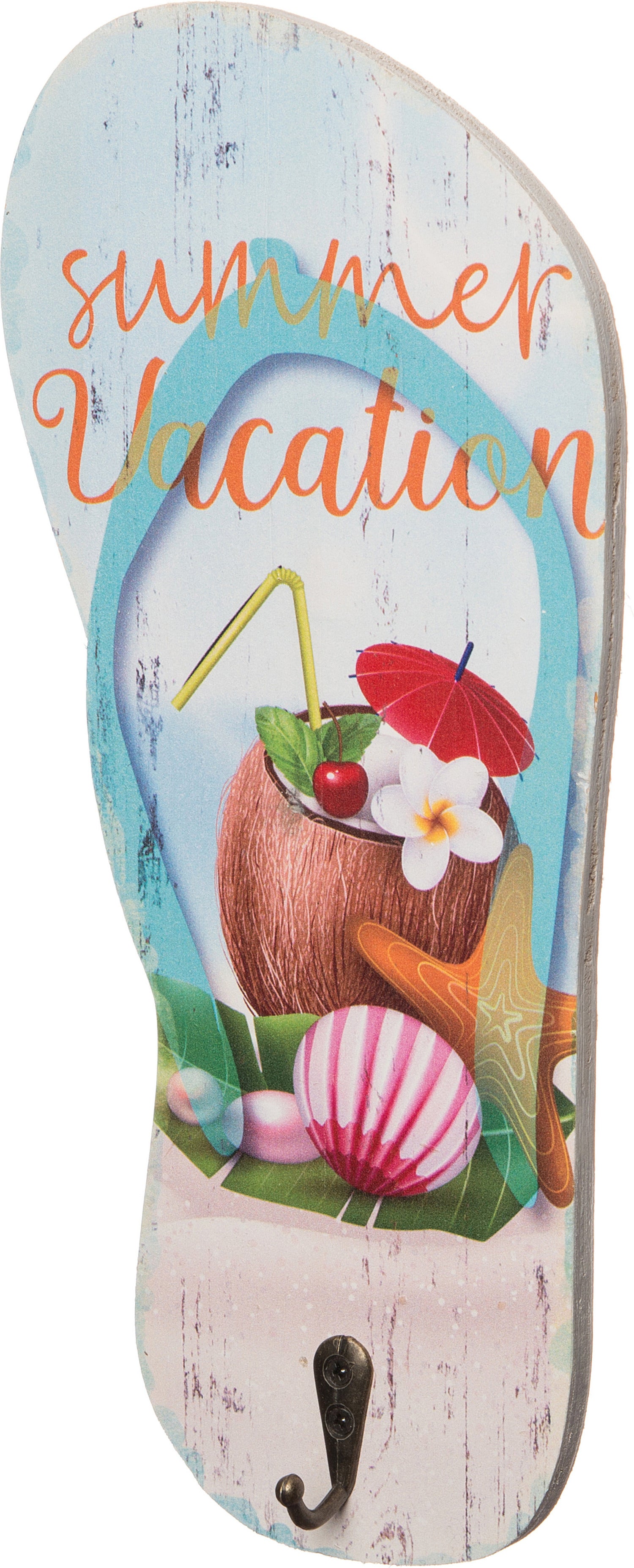 Intratuin tuinwanddecoratie slipper multi 12 x 27 x 0,9 cm