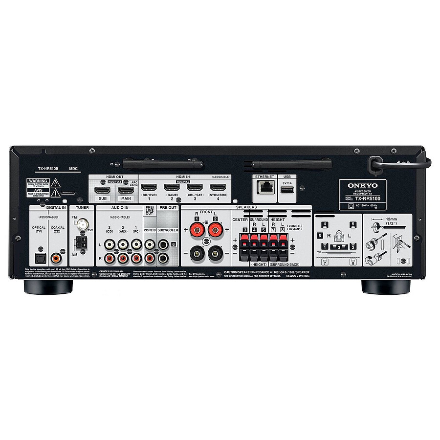 Onkyo TX-NR5100B Noir
