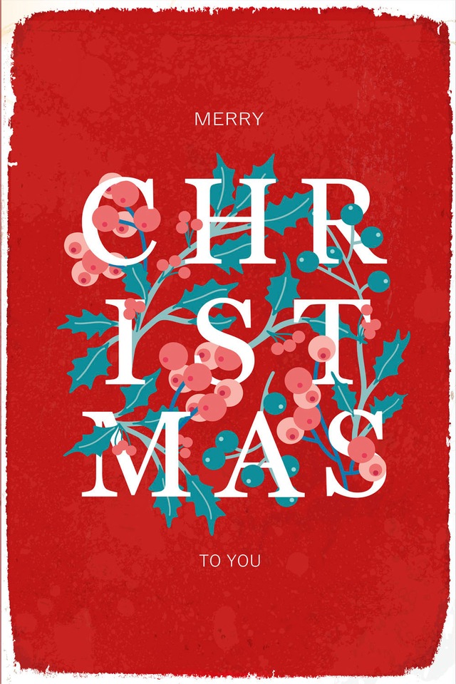 queence Metallbild »Christmas« Schriftzug | Schriftzüge | Weihnachten 1 Stk. tlg. Stahlschilder