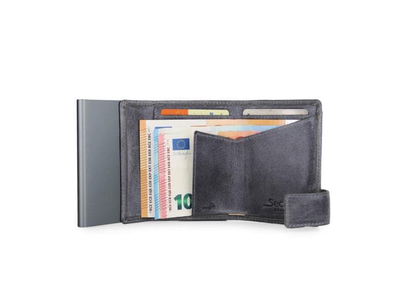 SecWal Portemonnaie SecWal 2 Kartenetui mit RFID Schutz