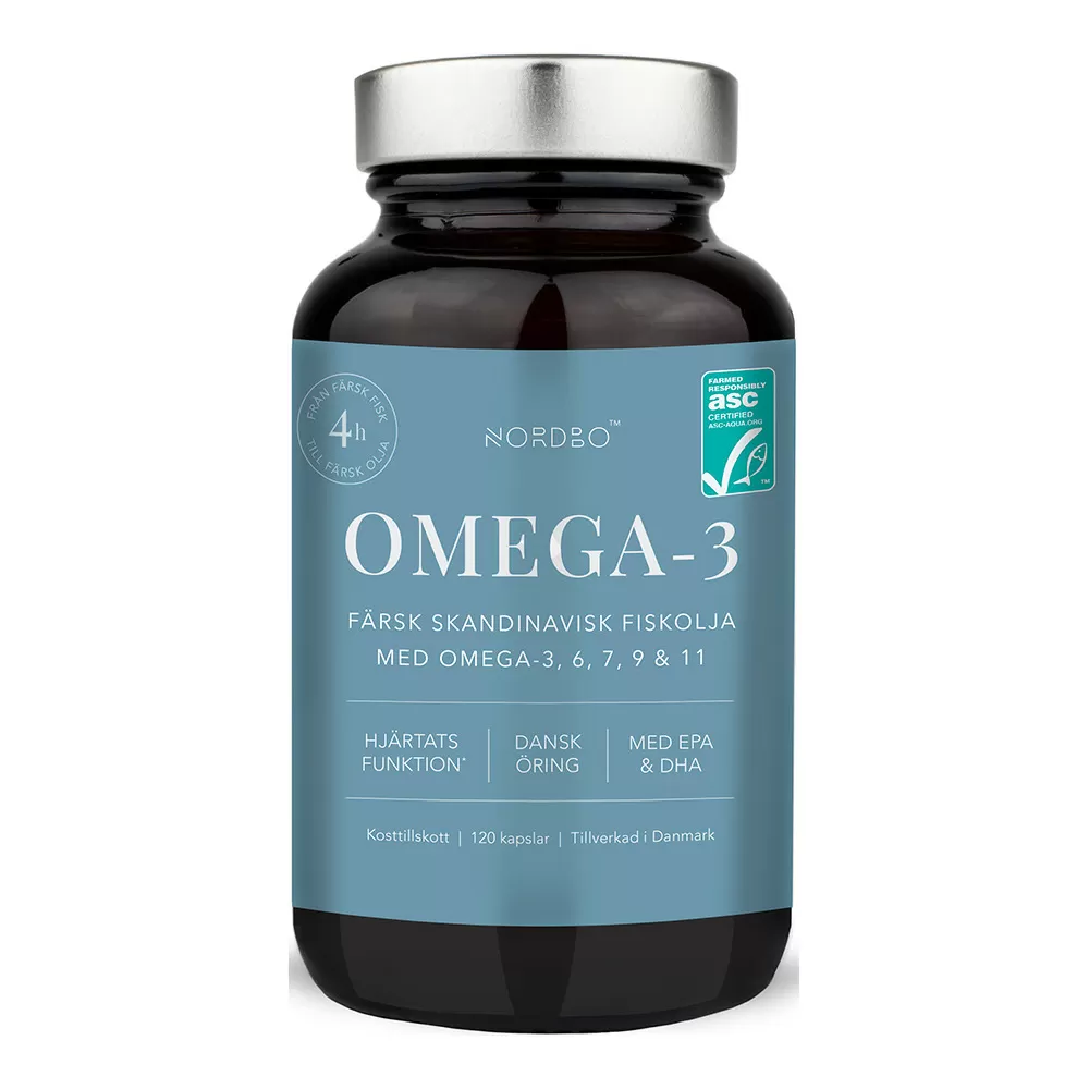 NORDBO Omega-3 - 120 kaps.